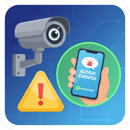 Tempo de Resposta é Tudo: Envie Alarmes de CFTV e Geradores para o WhatsApp Instantaneamente
